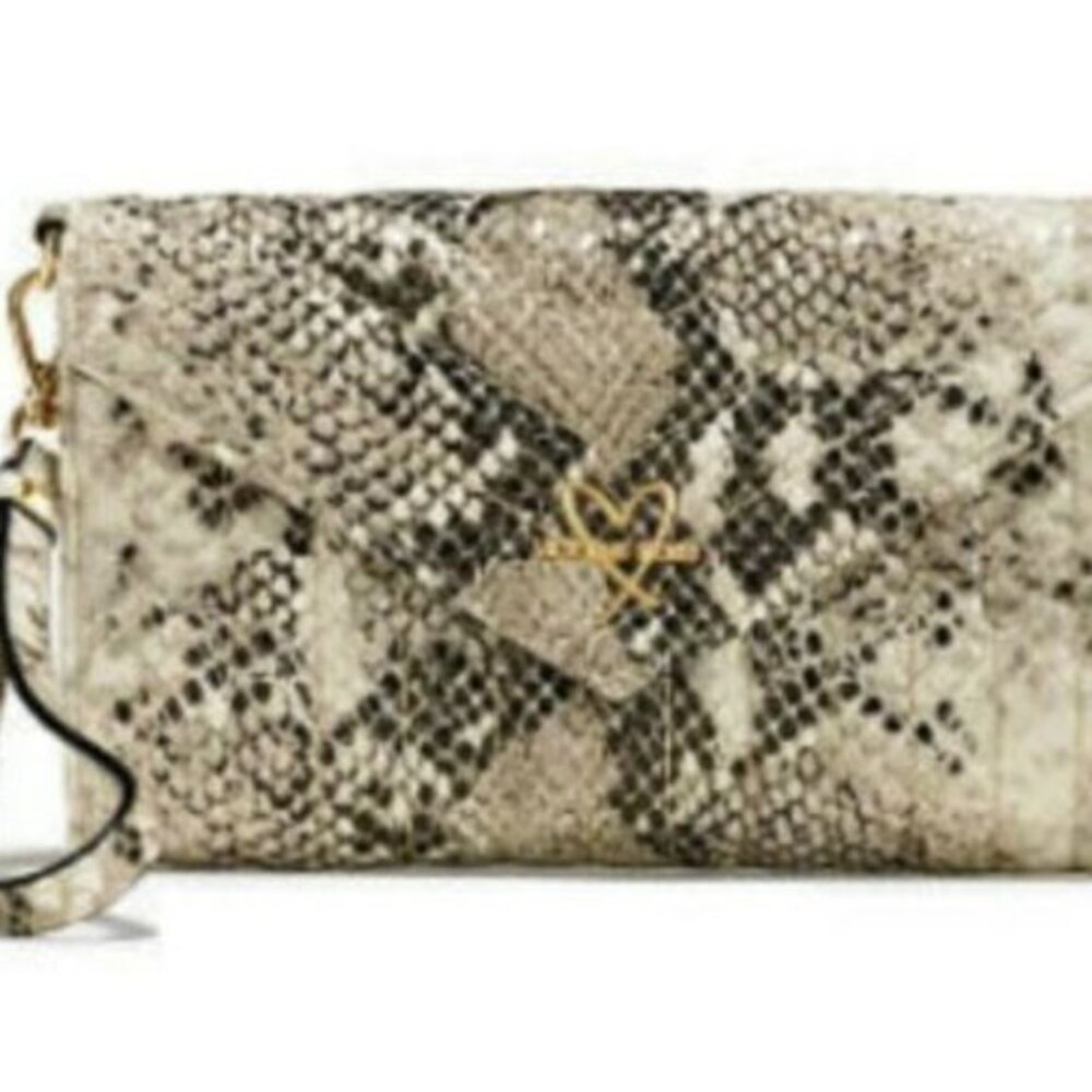 Victorias Secret Valentines Bag Clutch Wristlet luxe animal